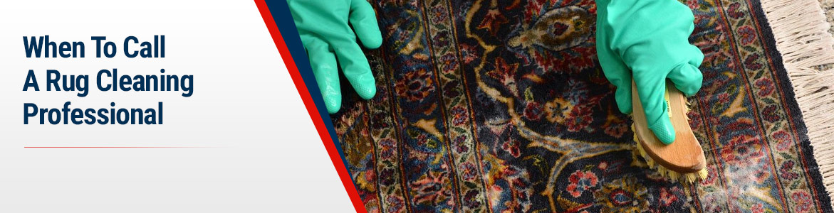When to call a rug cleaning professional