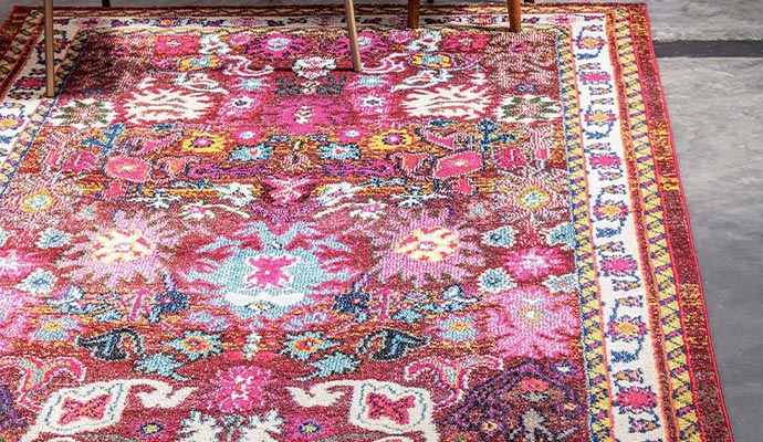 Cleaned persian Rug