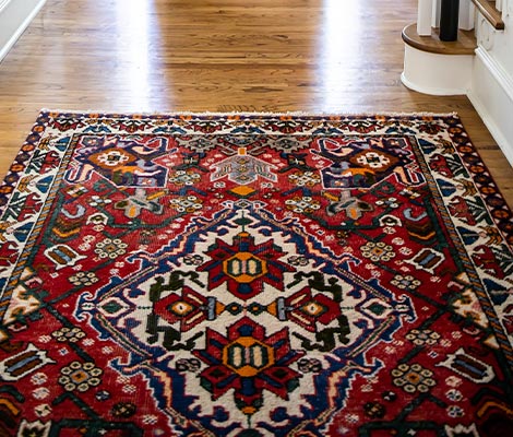 Colorful rug