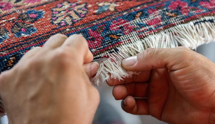 rug fringe repair service